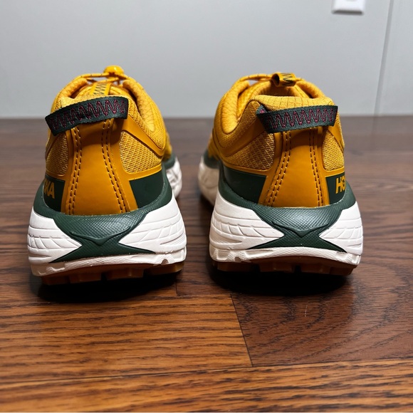 Hoka One One Mafate Three2 sneaker in the Golden Yellow / Eggnog size W 8 / M 7 - Picture 6 of 12